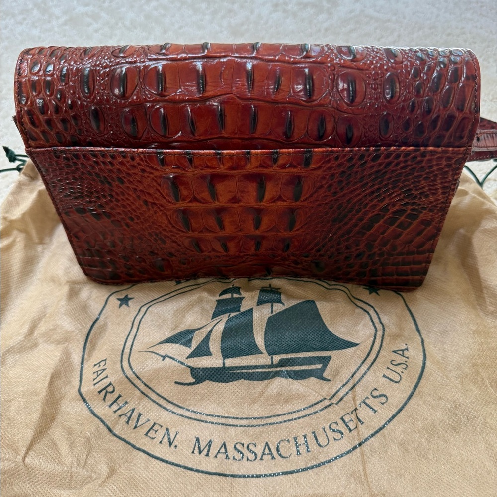 Brahmin Embossed Leather Wallet